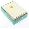 Graphique Seahorse La Petite Presse Boxed Notecards – 10 Embossed and Embellished Gold Foil Seahorse Blank Cards with Matching Envelopes, 3.25″” x 4.75″”” (L1329CB)(Smiley Face)
