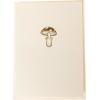 Graphique Seahorse La Petite Presse Boxed Notecards – 10 Embossed and Embellished Gold Foil Seahorse Blank Cards with Matching Envelopes, 3.25″” x 4.75″”” (L1329CB)(Mushroom)