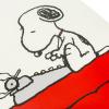Graphique Soft Cover Journal, Peanuts Typewriter Design – 200 Ruled Pages, Cute Snoopy Design on Cover, 6″ x 8.25″ x .5″ – Durable Notebook for Notes, Lists, Recipes, and More(Peanuts Typewriter)