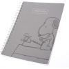 Graphique Vegan Leather Spiral Journal, Peanuts Focus, “Focus On The Good” Quote on the Cover – Perfect for Taking Notes, Lists and More(Snoopy Type)