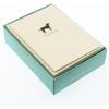 Graphique Whale La Petite Presse Boxed Notecards – 10 Elegant Embossed Green Whale Thanks a Ton! Thank You Cards with Matching Envelopes, 3.25″ x 4.75″(Black Lab)