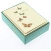 Graphique Whale La Petite Presse Boxed Notecards – 10 Elegant Embossed Green Whale Thanks a Ton! Thank You Cards with Matching Envelopes, 3.25″ x 4.75″(Butterflies)