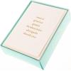 Graphique Whale La Petite Presse Boxed Notecards – 10 Elegant Embossed Green Whale Thanks a Ton! Thank You Cards with Matching Envelopes, 3.25″ x 4.75″(LPP Thank You Languages)
