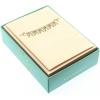 Graphique Whale La Petite Presse Boxed Notecards – 10 Elegant Embossed Green Whale Thanks a Ton! Thank You Cards with Matching Envelopes, 3.25″ x 4.75″(Thanks Banner)