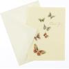 Graphique Whale La Petite Presse Boxed Notecards – 10 Elegant Embossed Green Whale Thanks a Ton! Thank You Cards with Matching Envelopes, 3.25″ x 4.75″(Butterflies)
