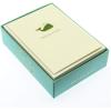 Graphique Whale La Petite Presse Boxed Notecards – 10 Elegant Embossed Green Whale Thanks a Ton! Thank You Cards with Matching Envelopes, 3.25″ x 4.75″(Whale)