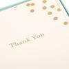 Graphique Whale La Petite Presse Boxed Notecards – 10 Elegant Embossed Green Whale Thanks a Ton! Thank You Cards with Matching Envelopes, 3.25″ x 4.75″(thank you confetti)