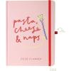 July 2025 – Dec. 2026 Planner by Graphique, Weekly and Monthly Planner, 18 Months Calendar, Hardcover, Cherries, 6” x 8”(Pasta)
