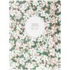 18 Month Planner/Calendar by Graphique, July 2025 – Dec. 2026 Gingham Monthly Planner, Holidays, Notes Pages, 8” x 10”(Green Floral)