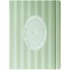 18 Month Planner/Calendar by Graphique, July 2025 – Dec. 2026 Gingham Monthly Planner, Holidays, Notes Pages, 8” x 10”(Green Stripes)