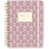 18 Month Planner/Calendar by Graphique, July 2025 – Dec. 2026 La Dolce Vita Hardbound Spiral Planner, Monthly Tabs, Holidays, Reminder Stickers, 6” x 8”(Romanticize)