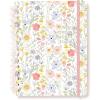 18 Month Planner/Calendar by Graphique, July 2025 – Dec. 2026 La Dolce Vita Hardbound Spiral Planner, Monthly Tabs, Holidays, Reminder Stickers, 6” x 8”(Watercolor Floral)