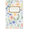 Graphique 2 Year Pocket Planner | 29 Month Organizer, Aug. 2025 – Dec. 2027 | Monthly Calendar & Notes Spreads | Marked Holidays | Elegant Pattern | 3.75” x 6″(Happy Floral)