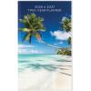 Graphique 2 Year Pocket Planner | 29 Month Organizer, Aug. 2025 – Dec. 2027 | Monthly Calendar & Notes Spreads | Marked Holidays | Elegant Pattern | 3.75” x 6″(Island Paradise)
