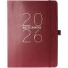 Graphique 2026 Apollo Business Planner | 18 Month Organizer, July 2025 – Dec. 2026 | Weekly & Monthly Spreads | To-Do List & Note Pages | Pen Loop | Vegan Leather | Red | 6” x 8”(Red)