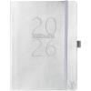 Graphique 2026 Apollo Business Planner | 18 Month Organizer, July 2025 – Dec. 2026 | Weekly & Monthly Spreads | To-Do List & Note Pages | Pen Loop | Vegan Leather | Red | 6” x 8”(Silver)