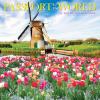 Graphique 2026 Around The World Wall Calendar | 12” x 12” | Thick Paper | Home & Office Organizer | Large Monthly Grid | 3 Languages & Marked Holidays | 4 Month Preview Page for 2027(Passports to the World)