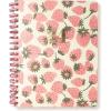 Graphique 2026 Spiral Frosted Cover Planner | 18 Month Organizer July 2025 – Dec. 2026 | Weekly & Monthly Spreads | To-Do & Note List | Reference Tabs | Reminder Stickers | Snoopy on House | 8” x 10”(Strawberry Fields)