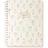 Graphique 2026 Spiral Frosted Cover Planner | 18 Month Organizer July 2025 – Dec. 2026 | Weekly & Monthly Spreads | To-Do & Note List | Reference Tabs | Reminder Stickers | Snoopy on House | 8” x 10”(Petite Floral)