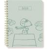 Graphique 2026 Spiral Frosted Cover Planner | 18 Month Organizer July 2025 – Dec. 2026 | Weekly & Monthly Spreads | To-Do & Note List | Reference Tabs | Reminder Stickers | Snoopy on House | 8” x 10”(Peanuts)