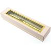 Graphique Glitz Gold Fashion Pen, 5.5″ Ballpoint Pen with Black Ink, Stylish Gold Glitter Leatherette Body, Comes in Gift Box with Foil Accents, Makes a Beautiful, Unique Gift(Gold Floating Glitter)