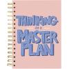 Graphique Hardbound Journal, Caitlin Wilson Floral Design – 160 Ruled Pages, “Take Notes” Quote Embellished in Gold Foil on the Cover, 6.25″ x 8.25″ x 1″ – For Taking Notes, Lists and More(Master Plan)