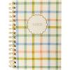Graphique Peanuts “Happy Thoughts” Hard Bound Journal – 160 Ruled Pages, Vintage Peanuts Cartoon Cover w/”Happy Thoughts” Message Embellished w/Gold Foil, 6.25″ x 8.25″ x 1″(Plaid)