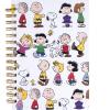 Graphique Peanuts “Happy Thoughts” Hard Bound Journal – 160 Ruled Pages, Vintage Peanuts Cartoon Cover w/”Happy Thoughts” Message Embellished w/Gold Foil, 6.25″ x 8.25″ x 1″(Peanuts Gang Spiral Journal)