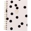 Graphique Peanuts “Happy Thoughts” Hard Bound Journal – 160 Ruled Pages, Vintage Peanuts Cartoon Cover w/”Happy Thoughts” Message Embellished w/Gold Foil, 6.25″ x 8.25″ x 1″(Polka Dot)