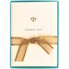 Graphique Whale La Petite Presse Boxed Notecards – 10 Elegant Embossed Green Whale Thanks a Ton! Thank You Cards with Matching Envelopes, 3.25″ x 4.75″(Fleur De Lis)