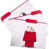 Graphique “Snoopy” File Folder Set – File Set Includes 9 Folders and 3 Unique Go-Getter Designs, Embellished w/Gold Foil on Durable Triple-Scored Coated Cardstock