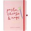 July 2025 – Dec. 2026 Planner by Graphique, Weekly and Monthly Planner, 18 Months Calendar, Hardcover, Cherries, 6” x 8”(Pasta)
