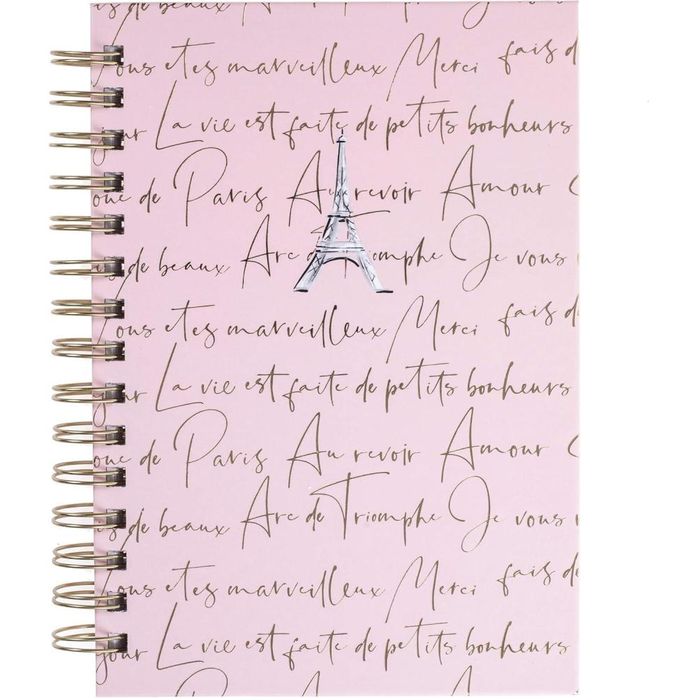 imageGraphique Hardbound Spiral Journal  Just Be You Design  Premium Paper  Notebook  Diary  Lists  Record Month and Date  Great Gift  160 Ruled Pages  625 x 825Parisian Traditional