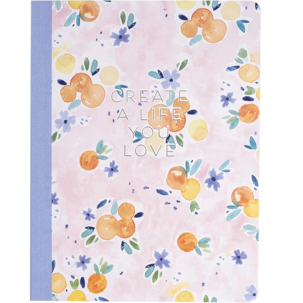 imageGraphique Meet Me in Paris Dotted Grid Notebook  120 Pages for Writing  Premium Paper  Journal  Diary  Lists  Project Planner  Notepad  Bookbinding Tape Edge  75 x 975Oranges