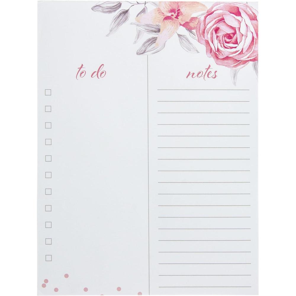 imageGraphique Vintage Roses ToDo List Notepad  150 TearAway Planner Sheets  Things to Do Memo Writing Pad  Perfect Daily Reminder for School Office Work Homework Projects and More
