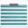 Graphique Designer Black, White, and Gold Polka Dots File Folders | Set of 9 (3 Designs) | Letter Size Organizers | Decorative Office Supplies | Durable Coated Cardstock | 1/3-Cut Tabs(Green Dots)
