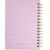 Graphique Hardbound Spiral Journal | Just Be You Design | Premium Paper | Notebook | Diary | Lists | Record Month and Date | Great Gift | 160 Ruled Pages | 6.25” x 8.25”(Parisian Traditional)