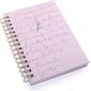 Graphique Hardbound Spiral Journal | Just Be You Design | Premium Paper | Notebook | Diary | Lists | Record Month and Date | Great Gift | 160 Ruled Pages | 6.25” x 8.25”(Parisian Traditional)