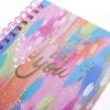 Graphique Hardbound Spiral Journal | Just Be You Design | Premium Paper | Notebook | Diary | Lists | Record Month and Date | Great Gift | 160 Ruled Pages | 6.25” x 8.25”(Just Be You)