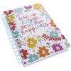 Graphique Hardbound Spiral Journal | Just Be You Design | Premium Paper | Notebook | Diary | Lists | Record Month and Date | Great Gift | 160 Ruled Pages | 6.25” x 8.25”(Self Love Club)
