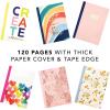 Graphique Meet Me in Paris Dotted Grid Notebook | 120 Pages for Writing | Premium Paper | Journal | Diary | Lists | Project Planner | Notepad | Bookbinding Tape Edge | 7.5” x 9.75”(Parisian Traditional)