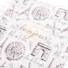 Graphique Vegan Leather Spiral Journal | Manifest Design | Premium Paper | Notebook | Diary | Lists | Record Month and Date | Great Gift | 192 Ruled Pages | 6” x 8”(Meet Me in Paris)