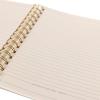 Graphique Vegan Leather Spiral Journal | Manifest Design | Premium Paper | Notebook | Diary | Lists | Record Month and Date | Great Gift | 192 Ruled Pages | 6” x 8”(Calm Watercolor)