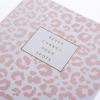 Graphique Vegan Leather Spiral Journal, Cheetah – 6” x 8″, 192 Lined Pages, Embellished in Gold Foil on the Cover – Perfect for Taking Notes, Lists and More (PUS019)
