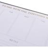 Graphique Weekly To Do Deskpad – Self Care Design – 9.75″ x 8″, 80 Sheets, Themed Pages – Planner for College Students, Business Appointments, Great Gift(Its fine)