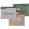 Graphique Designer Black, White, and Gold Polka Dots File Folders | Set of 9 (3 Designs) | Letter Size Organizers | Decorative Office Supplies | Durable Coated Cardstock | 1/3-Cut Tabs(Snoopy Laying)