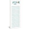 Graphique Grocery List Magnetic Notepad, w/ Cute, Hand-Drawn Lines & 2 Magnets to Hang on Refrigerator or Whiteboard, 100 Lined Sheets, 4″ x 9.25″ x 0.5″(Grocery List)