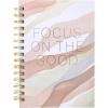 Graphique Hardbound Spiral Journal | Just Be You Design | Premium Paper | Notebook | Diary | Lists | Record Month and Date | Great Gift | 160 Ruled Pages | 6.25” x 8.25”(Focus)