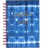 Graphique Hardbound Spiral Journal | Just Be You Design | Premium Paper | Notebook | Diary | Lists | Record Month and Date | Great Gift | 160 Ruled Pages | 6.25” x 8.25”(Shibori)