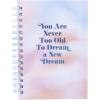 Graphique Hardbound Spiral Journal | Just Be You Design | Premium Paper | Notebook | Diary | Lists | Record Month and Date | Great Gift | 160 Ruled Pages | 6.25” x 8.25”(Dreams)